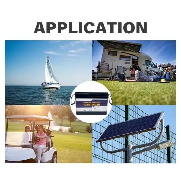 12V 300Ah LiFePO4 RV Battery with 6000+ Cycles 90% Deep Discharge and Built-in BMS for Off Grid Solar