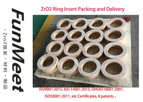 25mm Thickness Slide Gate Plate Ring Shape For EAF Taphole Slag Stopping