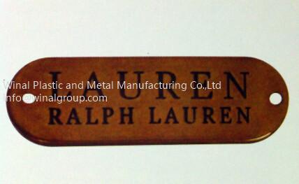 Dia10mm*3mm metal flower shaped tags for apparel & bags,aluminum alloy,can OEM per drawing