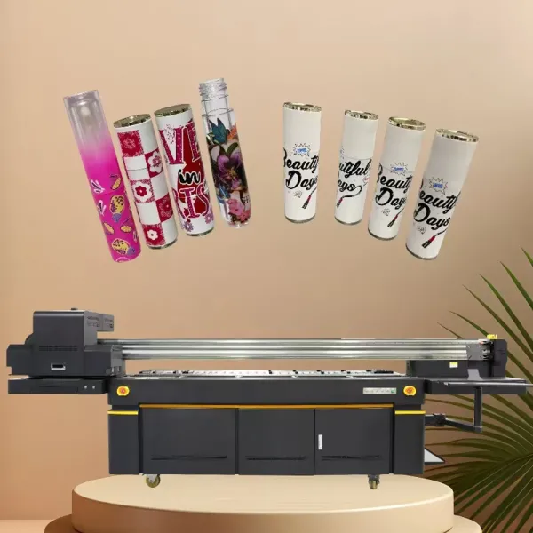 High Quality Printer 360 Round Aluminum Cans Auto UV Cylinder Printing Machine