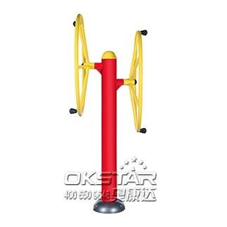 China high quality Outdoor Fitness Equipments with TUV certificates EN16630-outdoor turning wheel