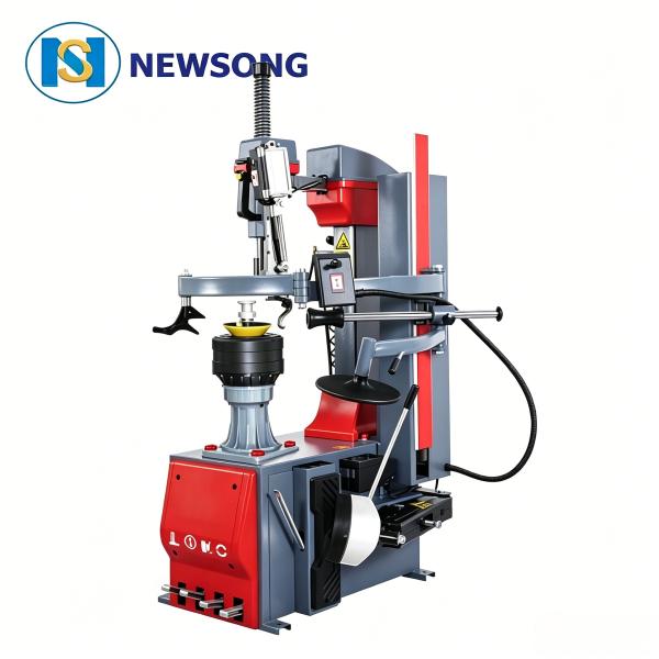 10-26in 0.75KW 1.1KW Lever Less Tyre Changer Machine 1200mm for Vehicle Maintenance