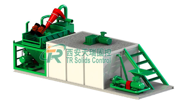 50μm Separation Point Bored Pile Drilling Mud System Well Drilling Mud Disposal