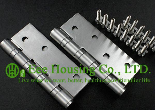Brushed Finished 304 stainless steel Hinges for timber doors,ball bearing hinges, no noise