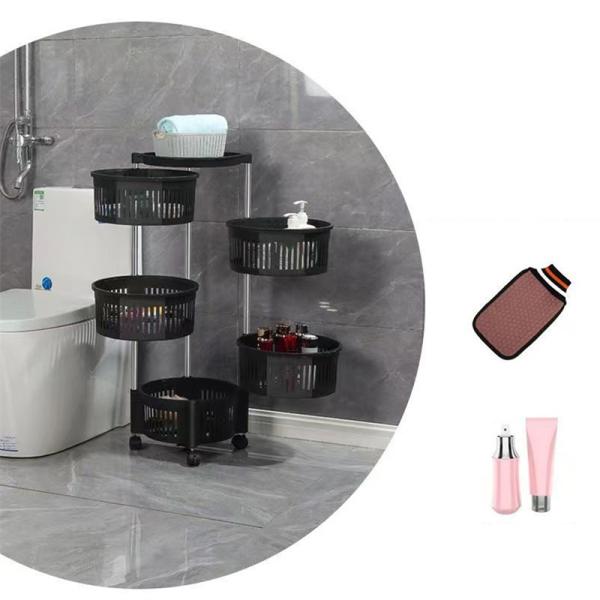 Sustainable Kitchen Storage 3/4/5 Layers Rotating Vegetable Shelving for a Greener Home