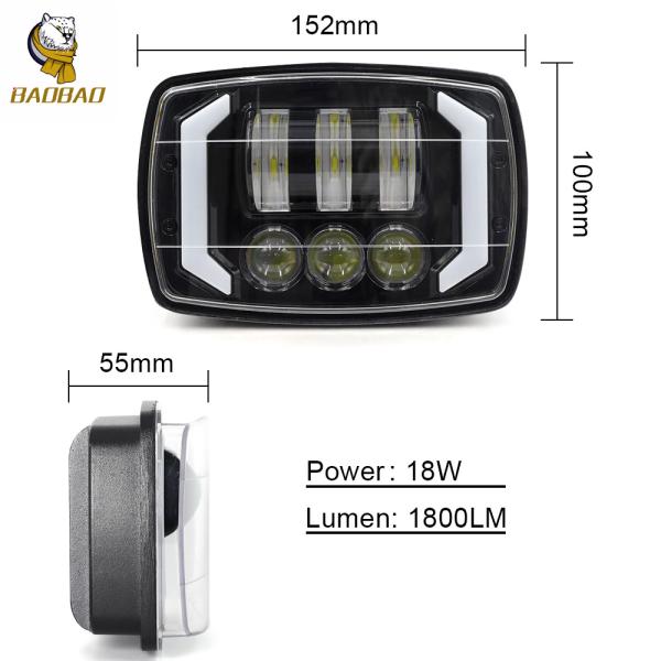 4 Inch Harley White Yellow Available LED Fancy Headlight For Bike