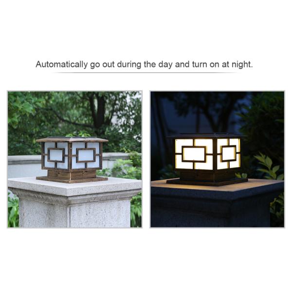 Solar Energy Exterior LED Landscape Lighting Fence Environmental Protection