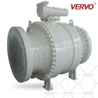 600Lb Rtj Worm Operated Trunnion Ball Valve ASME B16.10