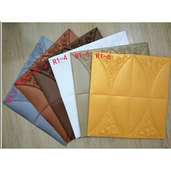 Width 122cm 60cm 3D Washable Wallpaper Moisture Proof 3D Brick Wallpaper Sticker