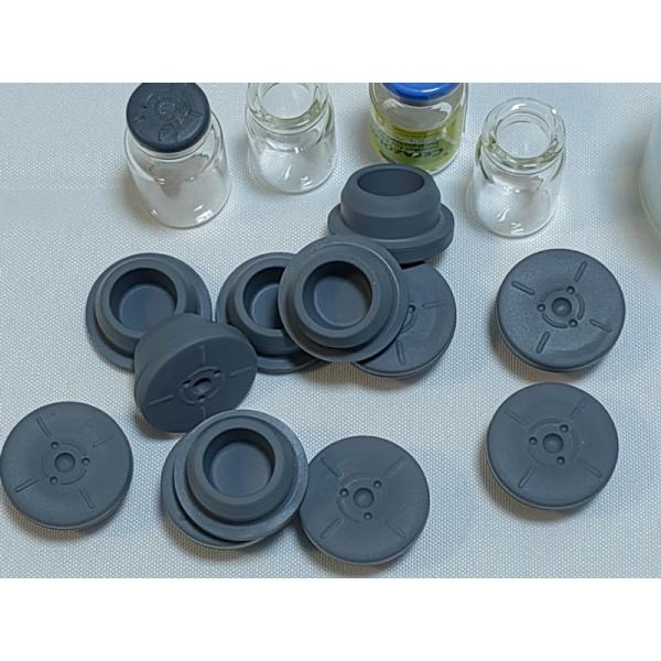 13mm 20mm Medical Grade Silicon Brominated Butyl Butyle Rubber Stopper for Lyophilized Glass Vial Bottle