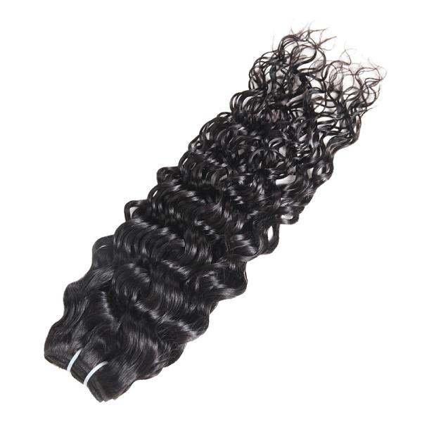 100% Raw Unprocessed Peruvian Human Water Wave Hair Full Cuticle Aligned