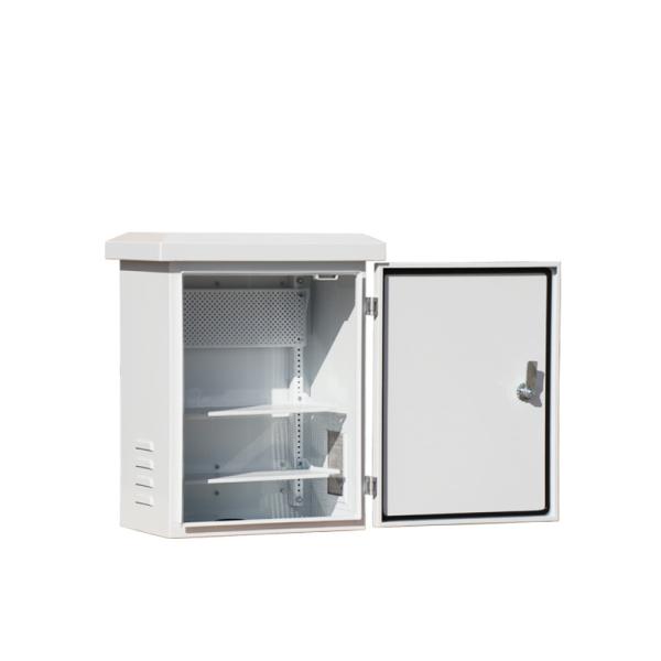 Galvanized Steel Electrical Enclosure Cctv Power Supply Distribution Box White Coating