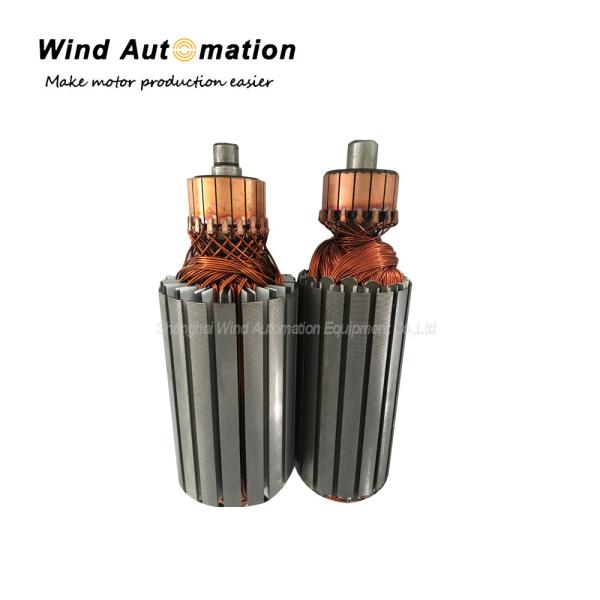 500.000kg Package Gross Weight Two Flier Winding Machine for Hook Type Commutator Armature