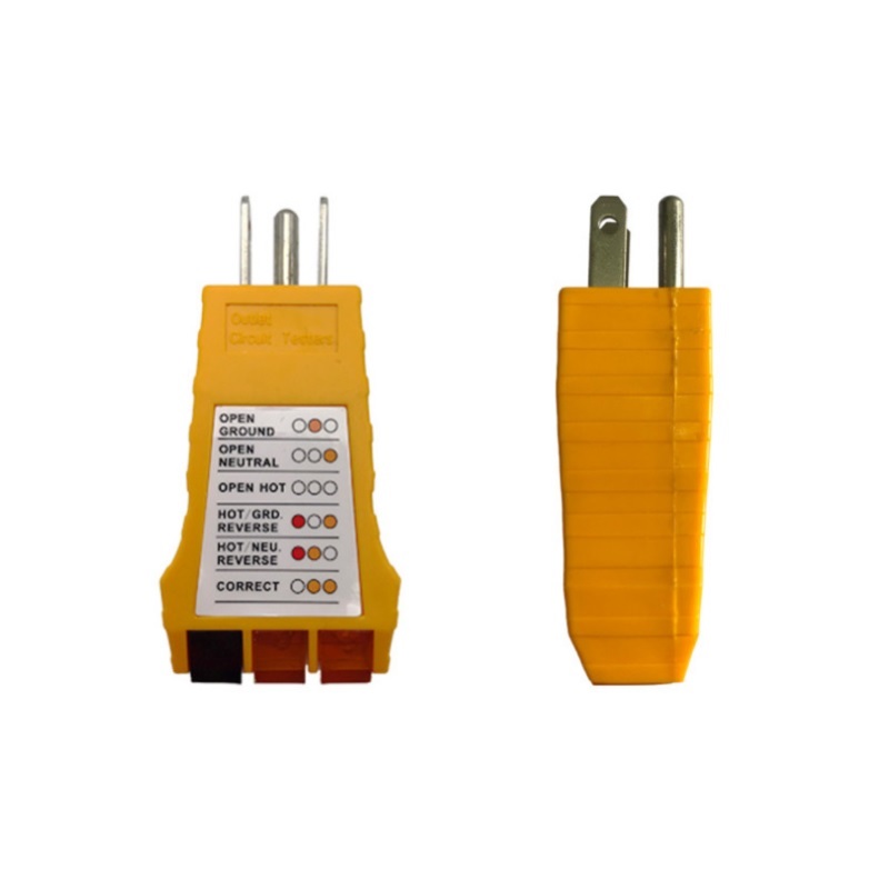 Wholesale Discharge Plug Electric Automatic Earth Wire Plug Socket Tester for Esd Grounding Cords