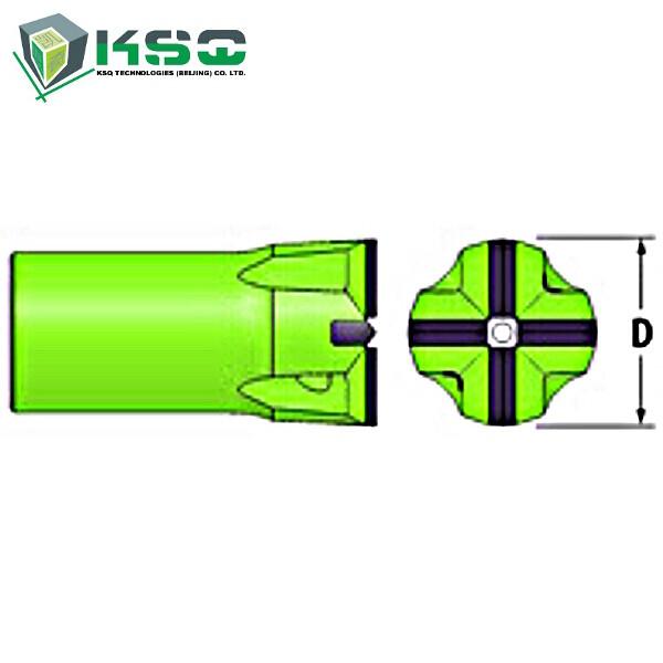 R32 41mm Mining Drill Bits 2 Inch Drilling Bit With Steel Inserts