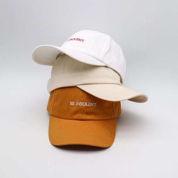 Capuzes de beisebol com visor curvo bordado Temporada completa Estruturado Não estruturado
