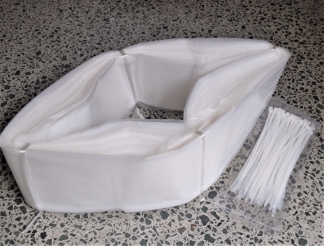 Longopac Mini Super Strong Liner Refills Pack of 4 (For Dust Collection/ Dust Extractors) Longopac Bag Casette