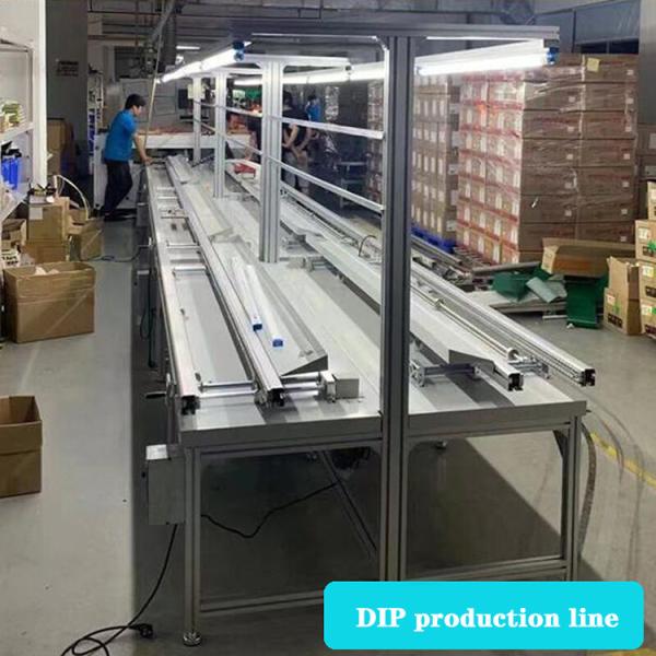 SMT 2.4 Meter 3 Meter automatic conveyor Dip Insertion Line electronics machine