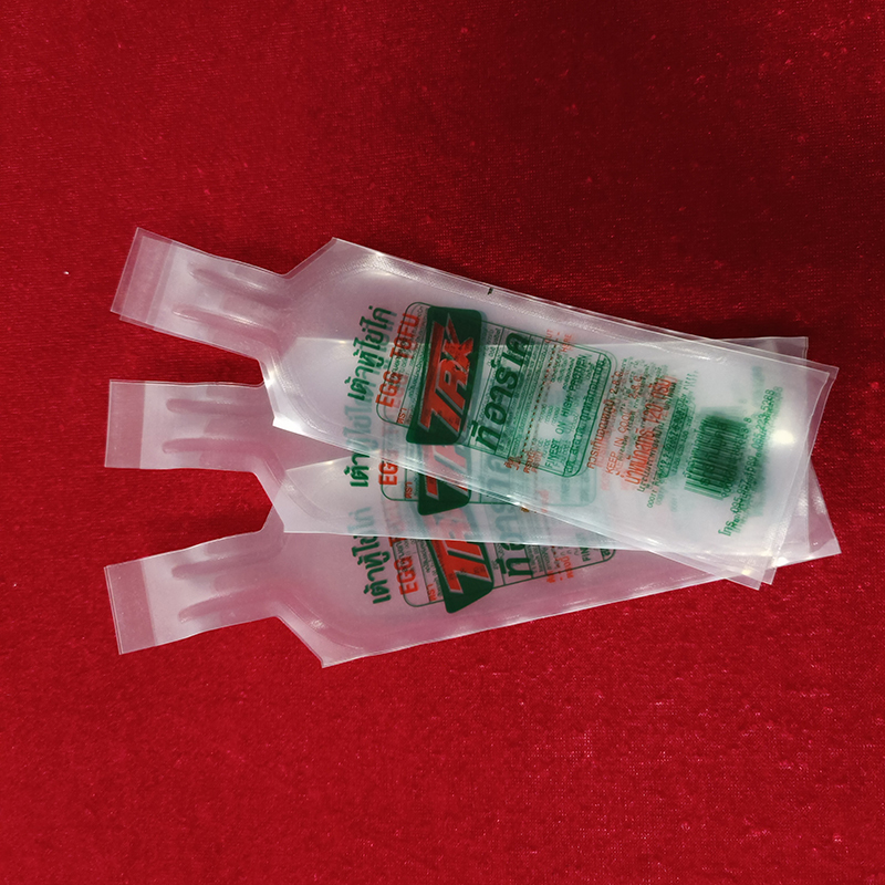 High Temperature Food Grade Egg Tofu Package Bag Custom Transparent Printed
