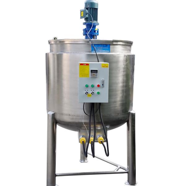 Custom Homogenizer Mixing Tanks Stainless Steel Jacketed With Agitator
