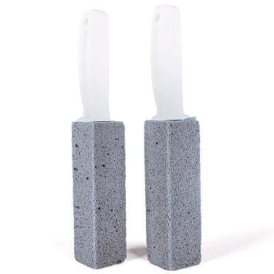 24CM Pumice Stone Brush Home Bathroom Accessories Toilet Bowl Cleaner With Handle