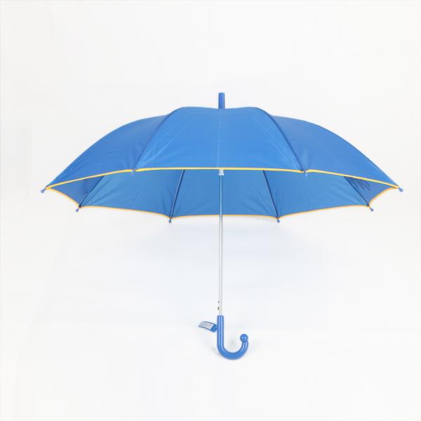 Blue Children'S Character Umbrellas , Manual Opening Child Rain Umbrella