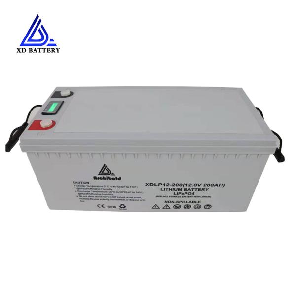 Silk 12V 100Ah/200Ah/300Ah LiFePO4 Deep Cycle Lithium Ion Battery Maintenance Free for RV Boat Solar Storage
