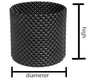 Воздуха парника баков воздуха пластмассы HDPE роста ведра белого 0.9mm корня подрезая