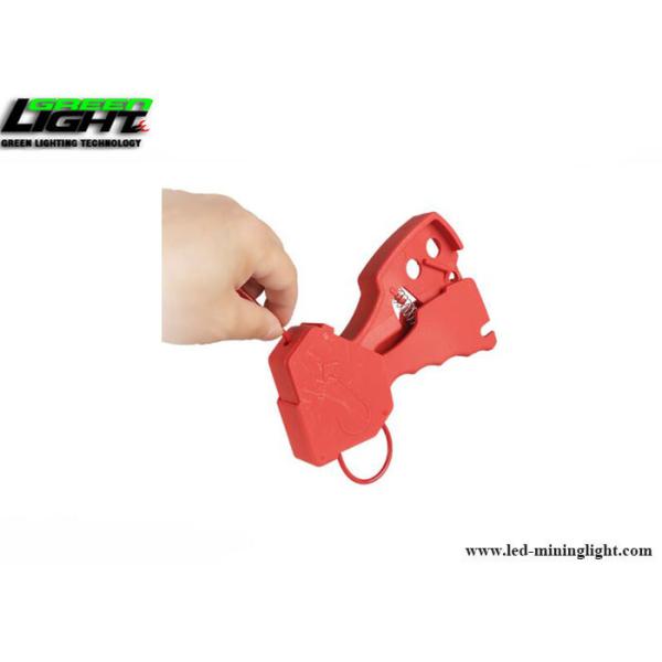 Adjustable PVC Coating 1/8'' 2.4m Grip Type Cable Lockout