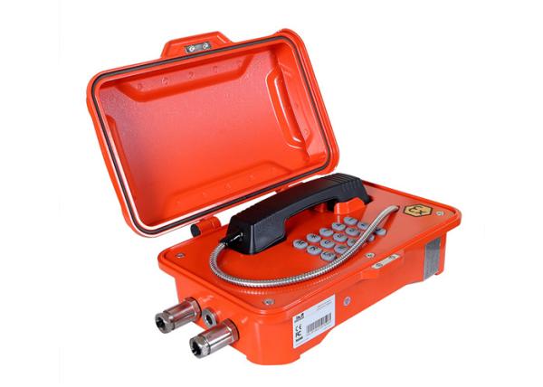 Telefone à prova de intempéries exterior industrial anti - cor personalizada explosão