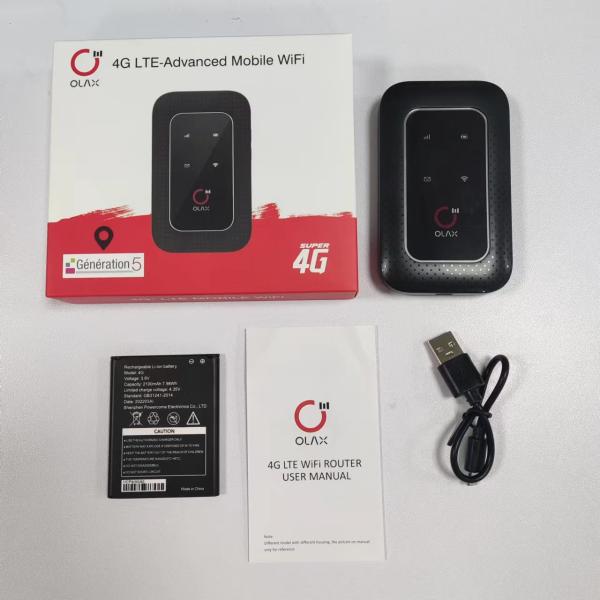 Olax WD680 4g Lte выдвинуло мобильный прибор 150Mbps B1/3/5/8 Точки доступа Wifi