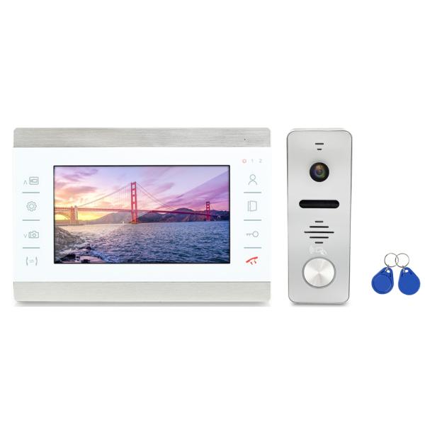 AHD1080P Video Door Phone With RFID Keyfobs Video Doorbell Camera waterproof Wired Doorbell System