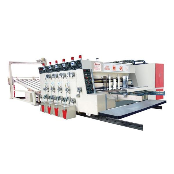 Computerized Corrugated Box Machine , 380V Carton Box Manufacturing Machine
