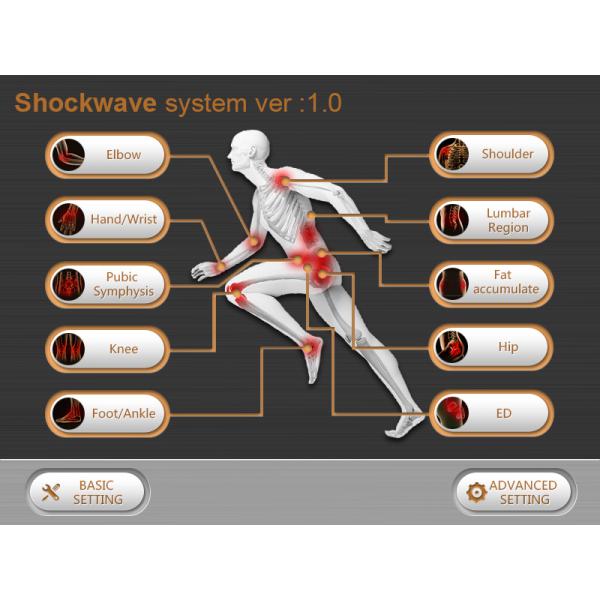 Acoustic Shock Wave Physical Therapy Equipment For Back Pain Relief