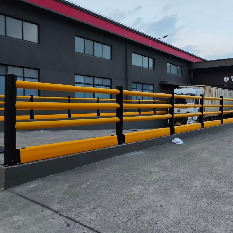 Enhancing Safety For Vehicles And Pedestrians Flexible Safety Barrier Engineered