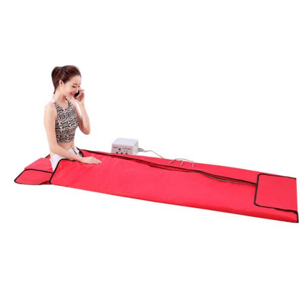 Low EMF Far Infrared Blanket , Whole Body Wrap Massage FIR Sauna Blanket