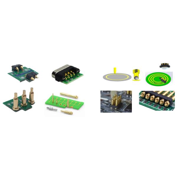 6Pin Germany Adapter Connector Magnetic spring loaded pin Usb Connector Magnetic spring loaded pin Cable Connector