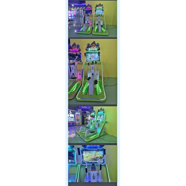 Indoor Outdoor Playground Running Simulator Speed Racing Game Machine / Fitness Body Equipment