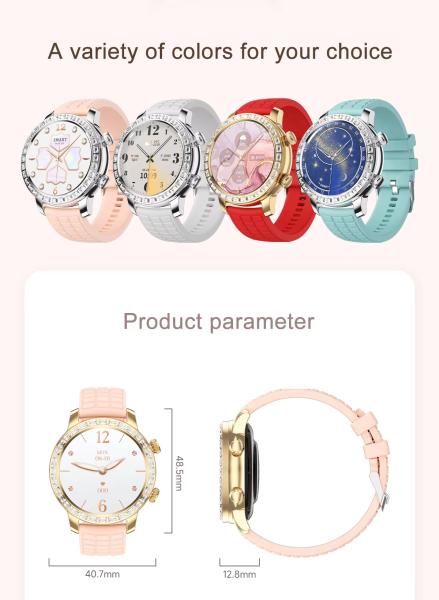 Z95mini 5G Moniteur Bluetooth pour femme Smart Wristband ECG Température du corps