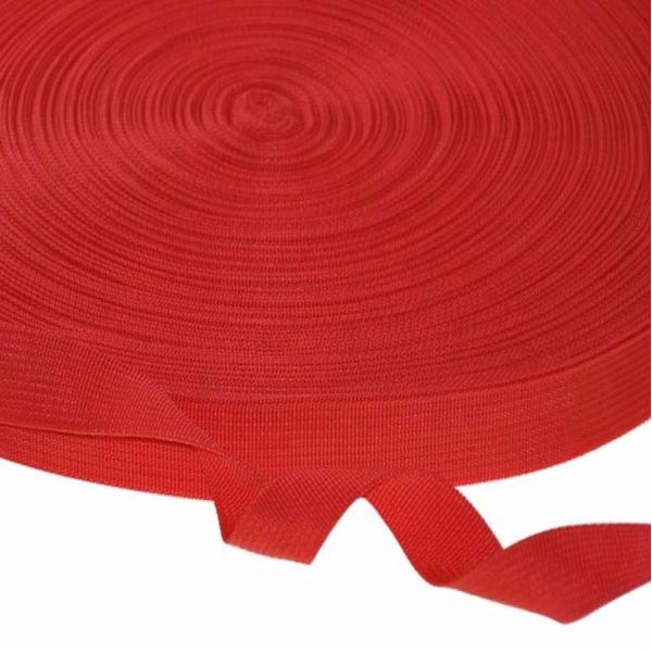 Плоский Webbing 25mm полипропилена, черная сумка Tote регулирует Webbing