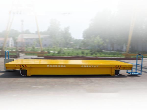 10 Ton Busbar Powered Bogie Heavy Duty Electrical Industrial Material Transfer Trolley For Sale