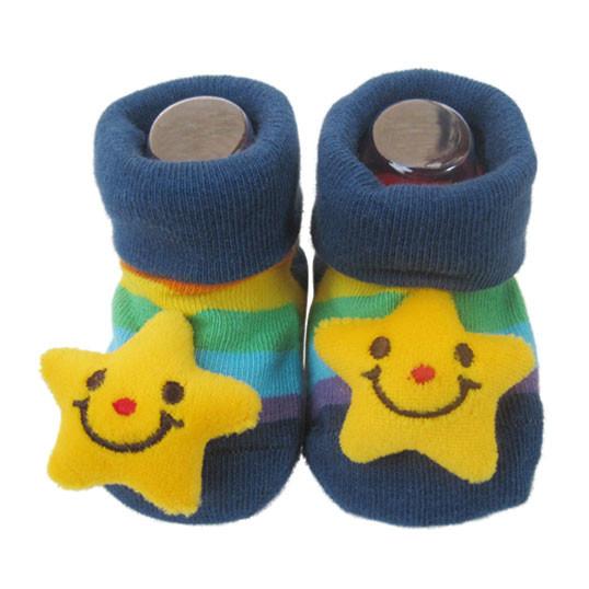 Infant Skidproof Cotton custom color, design cute cartoon slip baby socks