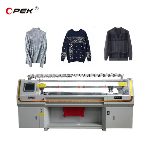 1.2m/sec Speed OPEK Automatic Knit Running Shoes Upper Knitting Machine for Flyknit