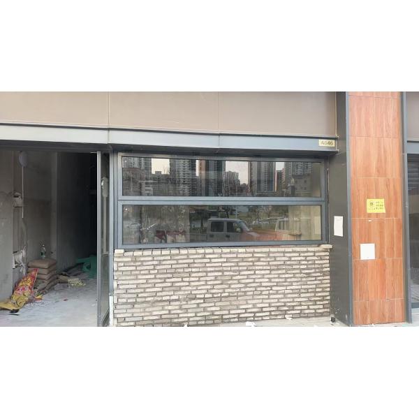 Retractable Solar Screen Folding Windows - Recessed Cassette Storage System