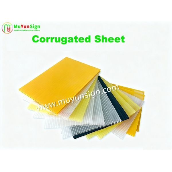 Lightweight Polypropylene Hollow Sheet Rigid Plastic Panel Recyclable
