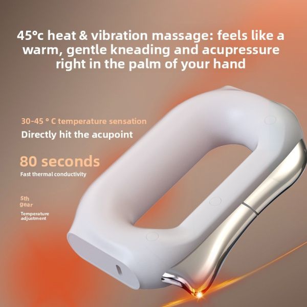 USB Rechargeable Electric Gua Sha Massage Knife with Infrared Physiotherapy and 2400mAh Battery for Deep Tissue Massage
