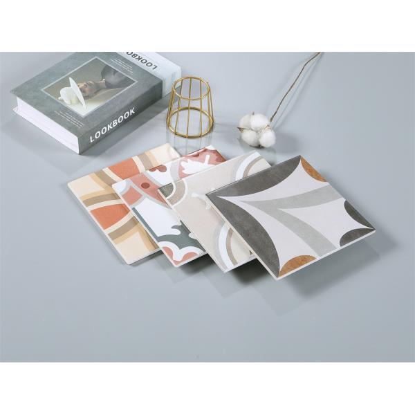 20x20cm Beige & Yellow Ceramic Rustic Tile for Floor and Wall