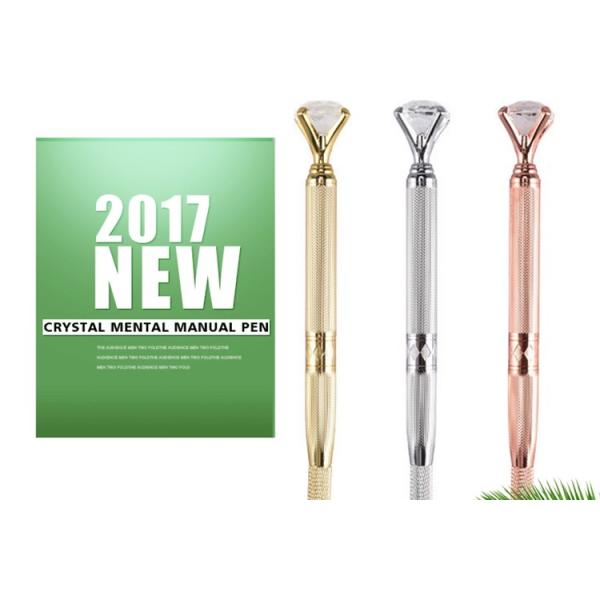 Embroidery Diamond Manual Tattoo Pen With Box / 3D Eyebrow Lip EO Gas Strict Sterilization pen