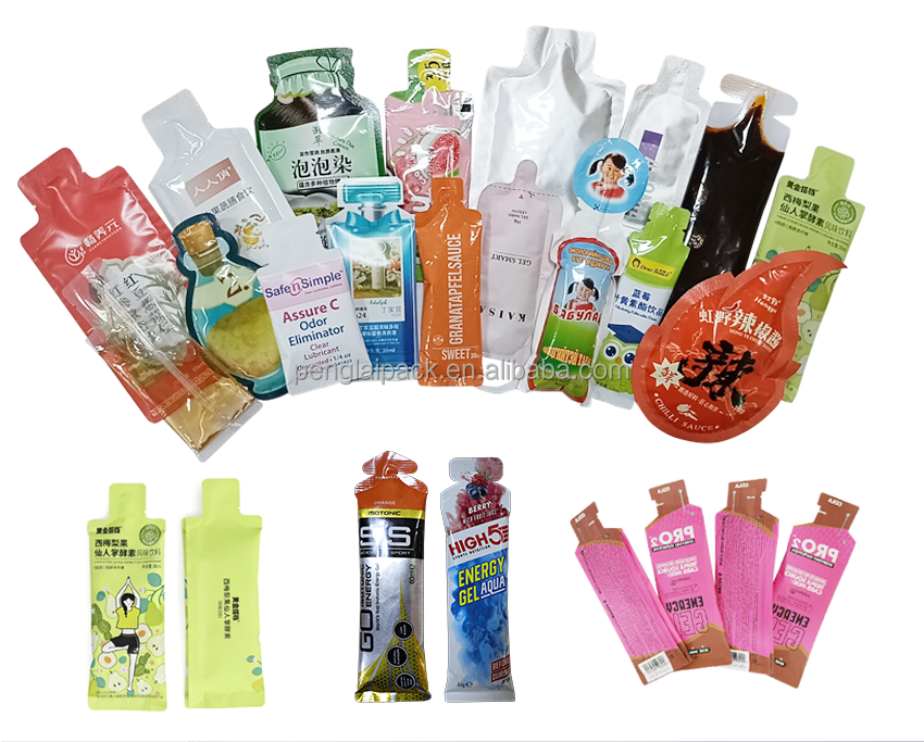 High Speed Automatic Filling Machine Lolly Pop Automatic Sachet Packing Machine  Irregular Bag