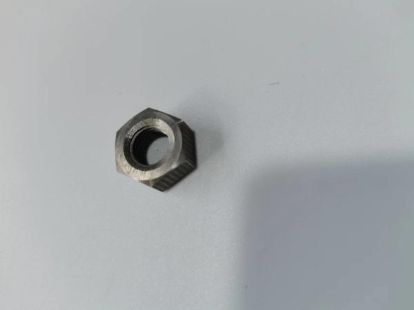 M8 M10 Customized Pure Molybdenum Nuts Screw Bolt Nuts machined surface